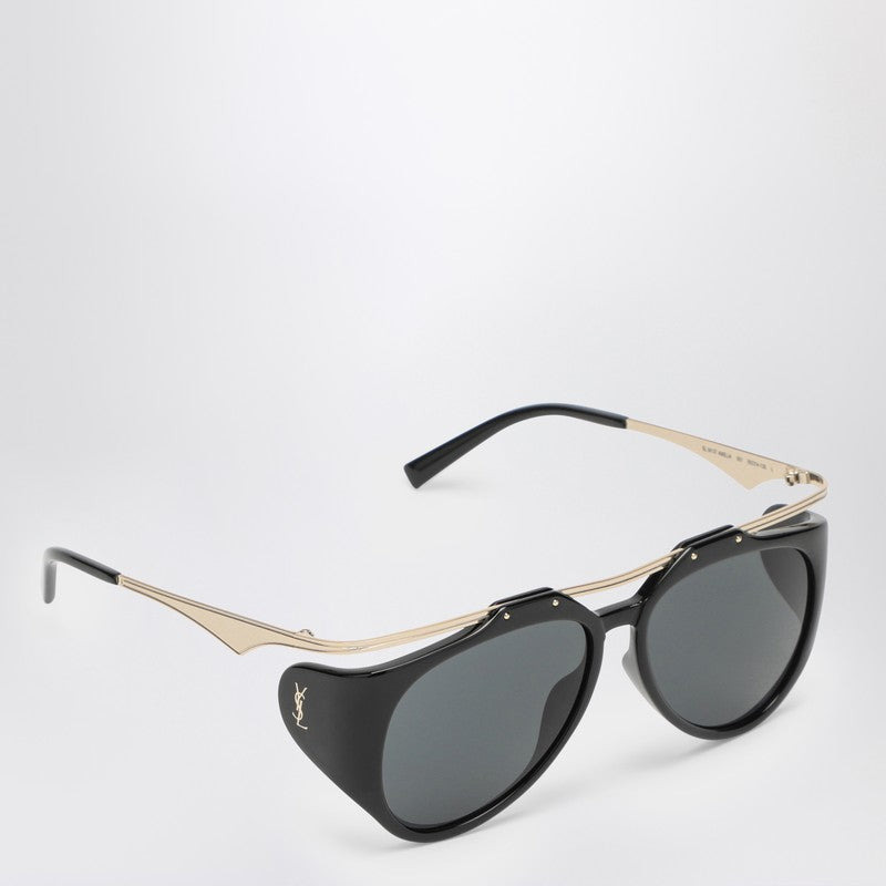 Saint Laurent Sl M137 Amelia Black Sunglasses Women - 2