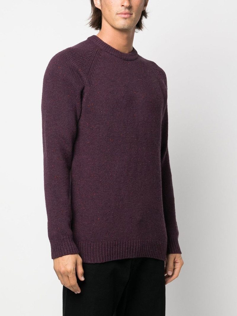 Anglistic speckled-knit jumper 3