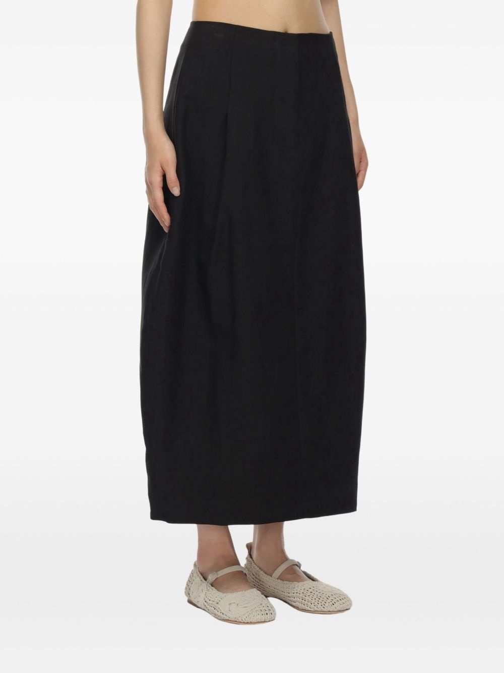 Darted midi skirt - 4