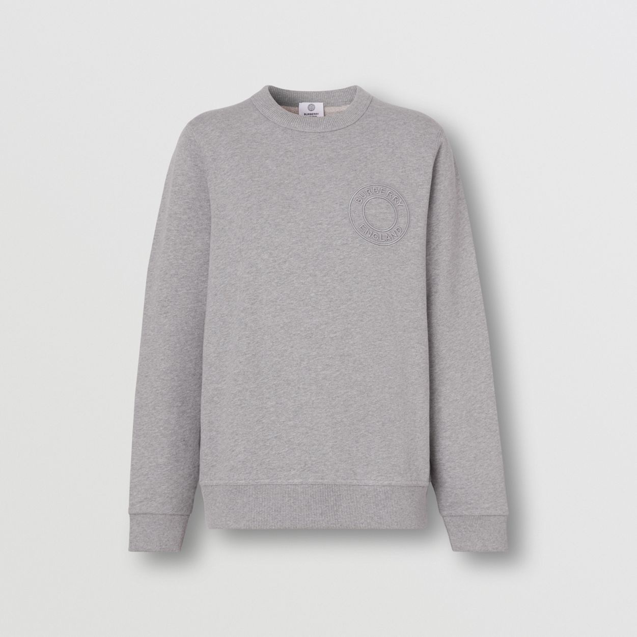 Logo Graphic Cotton Oversized Sweatshirt - 1