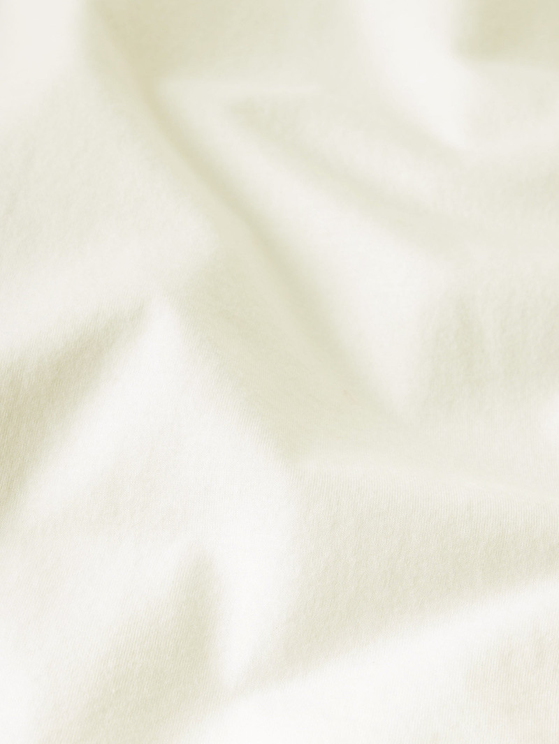 FRAME Light Cotton Tee in Off White outlook