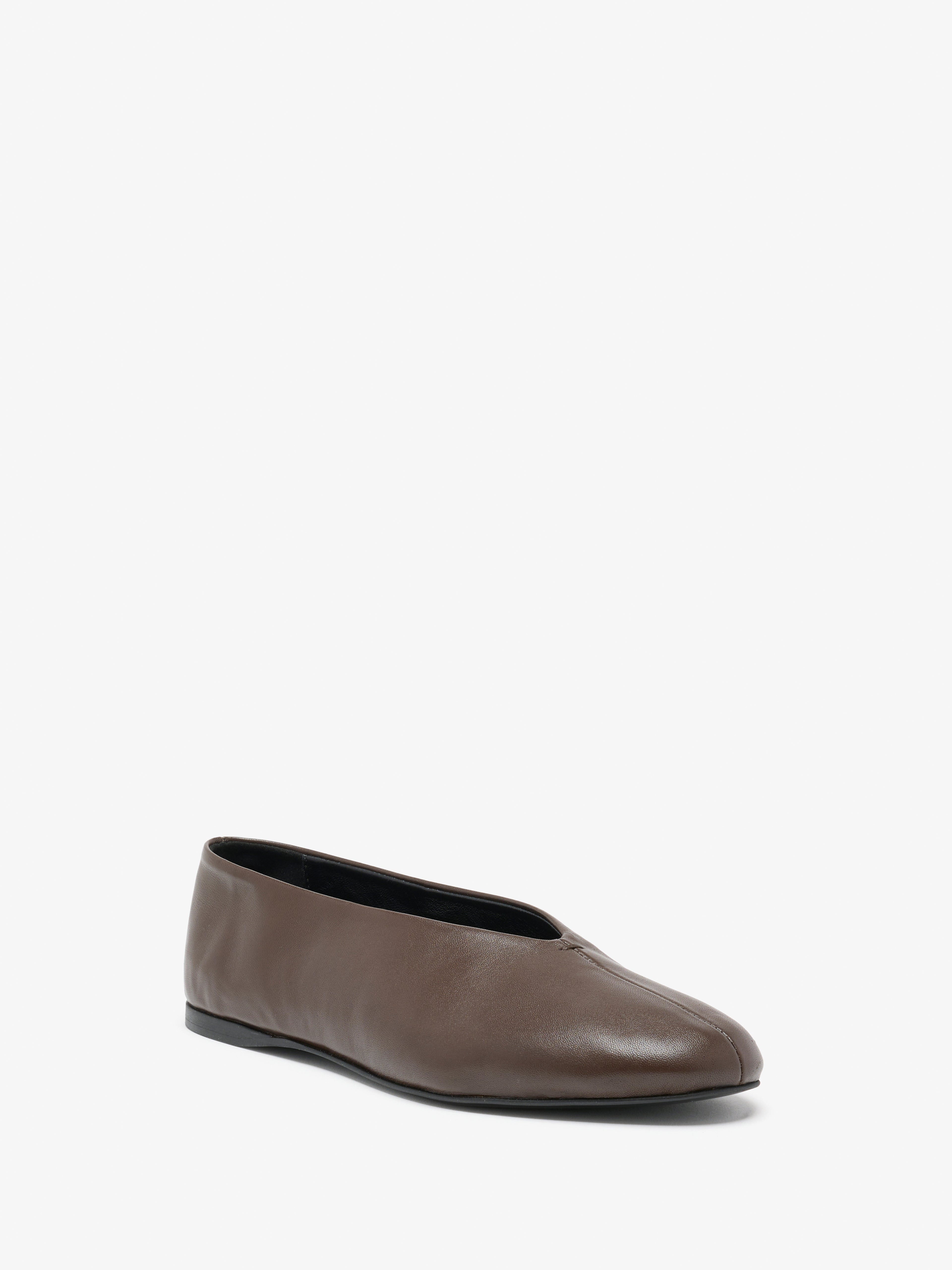 Tee Ballet Flats in Nappa - 2