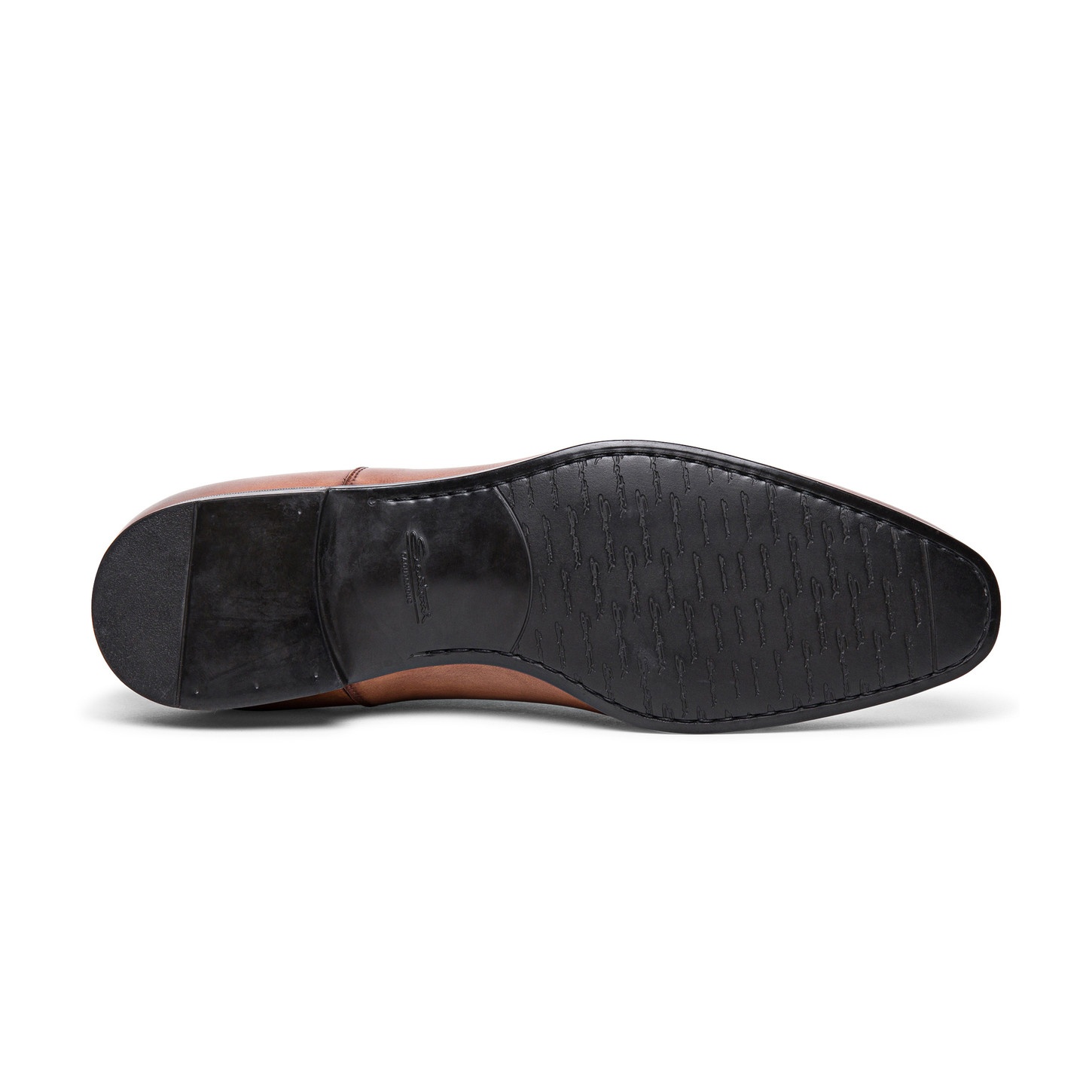 Men's brown leather Oxford shoe - 3