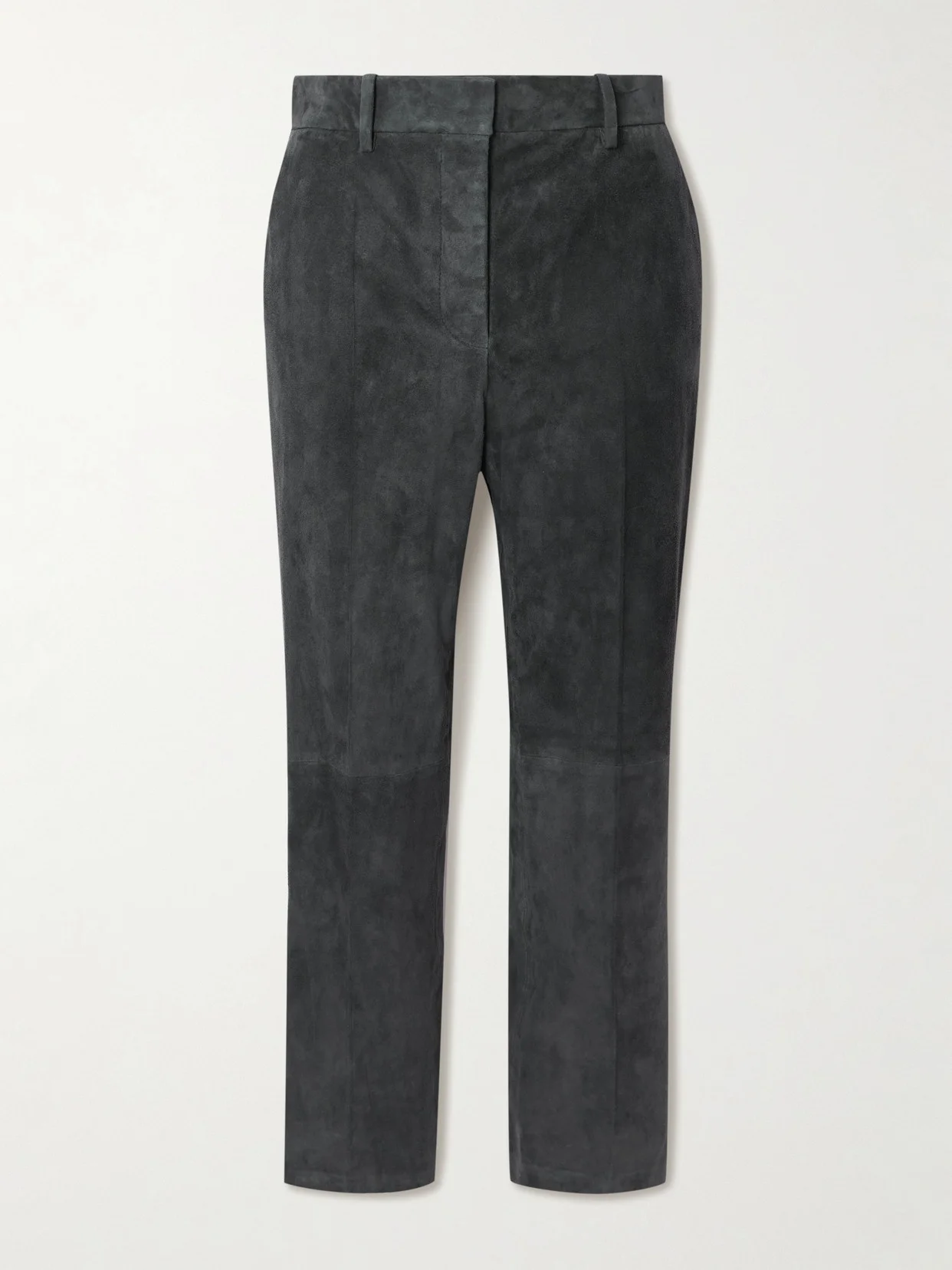 Coleman Stretch-suede Slim-leg Pants - 1
