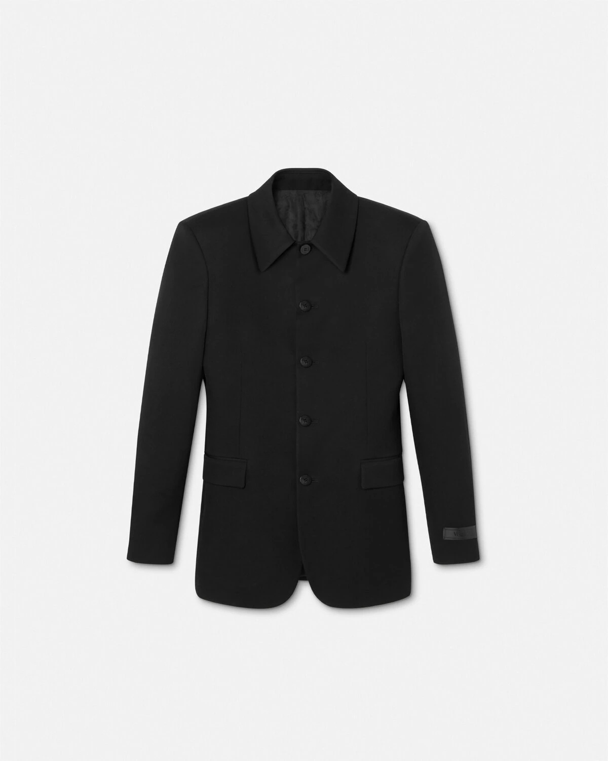 Single-Breasted Tailored Jacket - 1