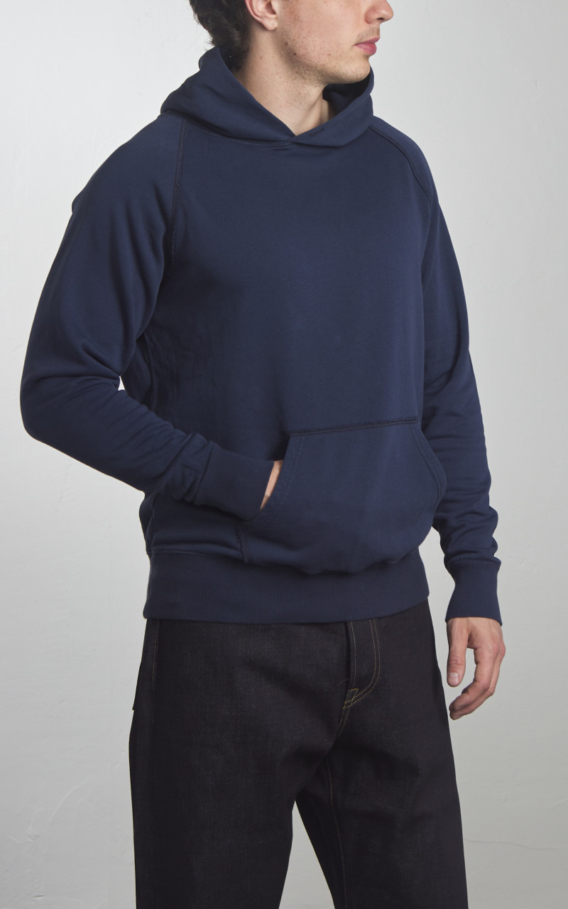 HOODED SWEATSHIRT INDIGO - 4