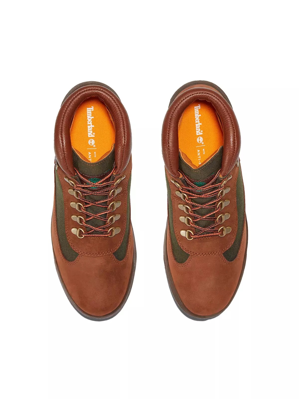 Field Mid Lace-Up "Brown/Green" Men's Waterproof Boot - 4