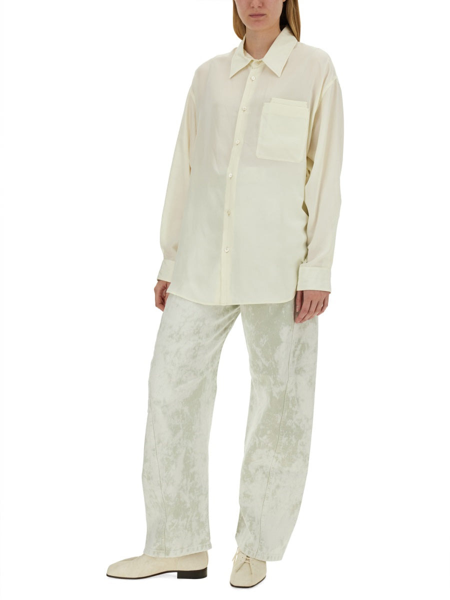 Lemaire Women Lyocell Shirt - 2