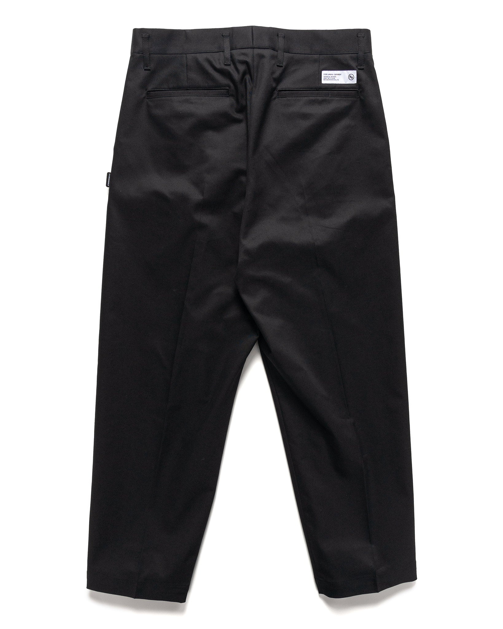 NEIGHBORHOOD Tuck Pants Black | havenshop | REVERSIBLE