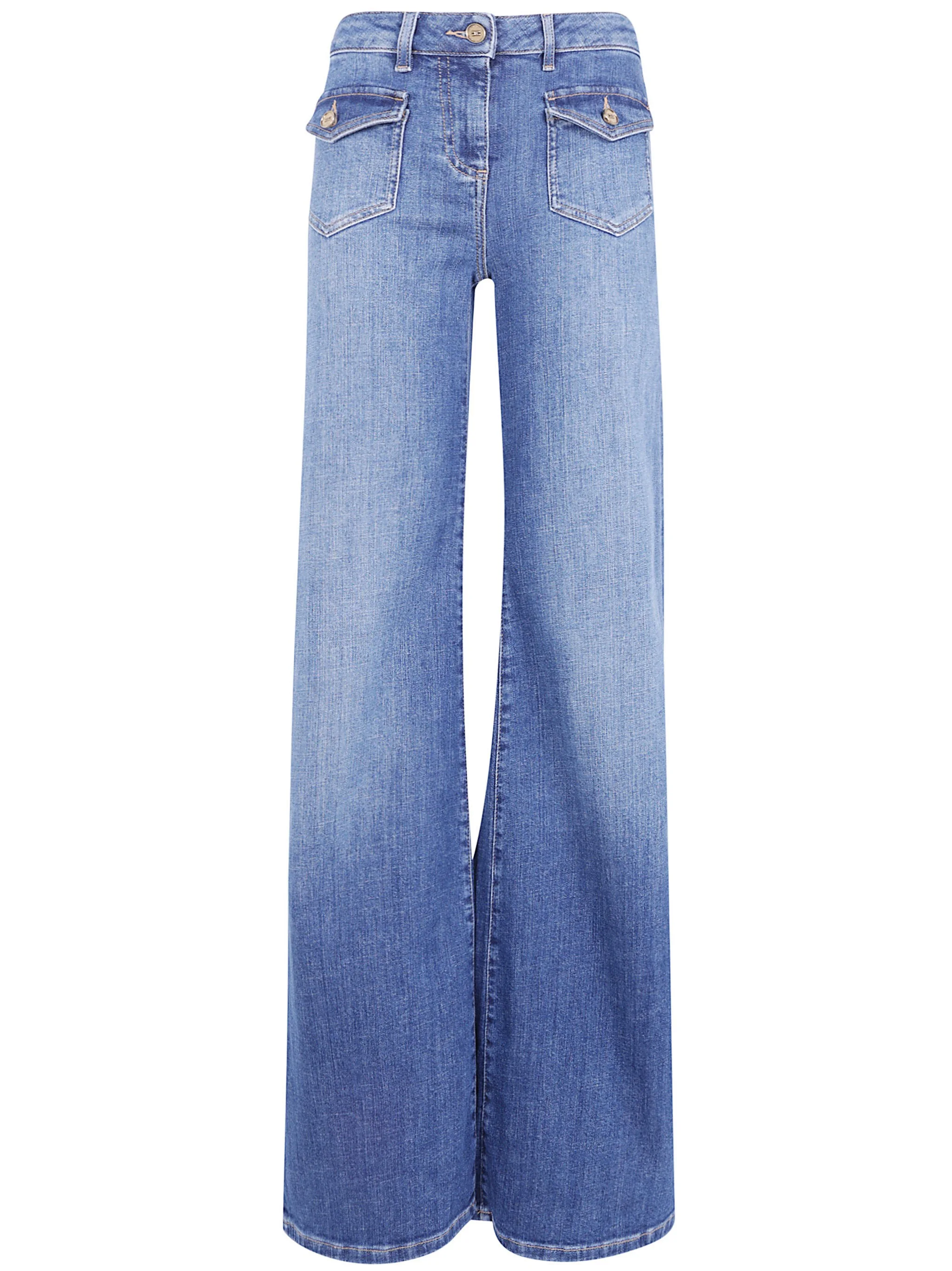 Jeans Flared "Pj18n66e2 139 Vintage Blue" - 1