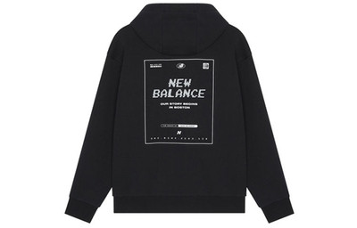 New Balance New Balance Logo Printing Sports Pullover Couple Style Black 5CC18043-BK outlook