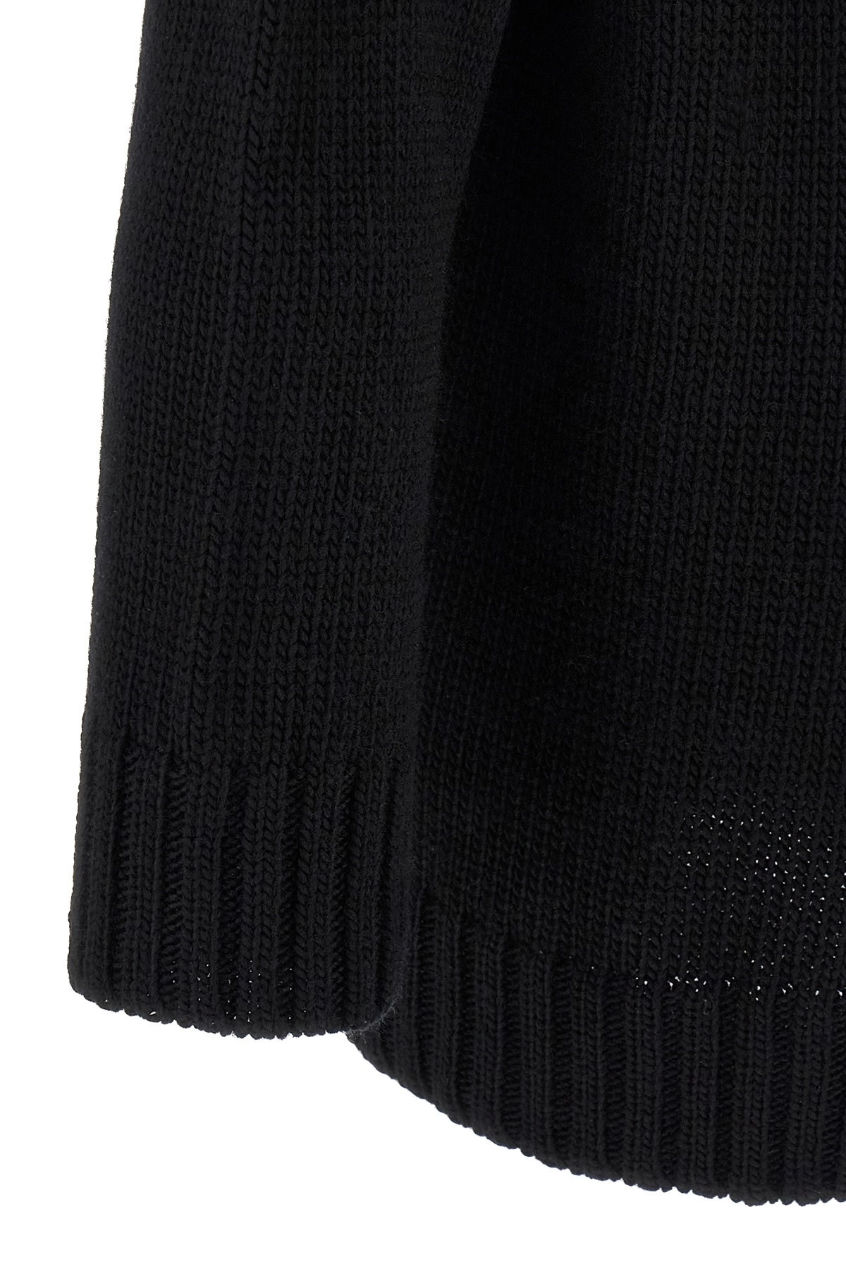 Macramé insert sweater - 4