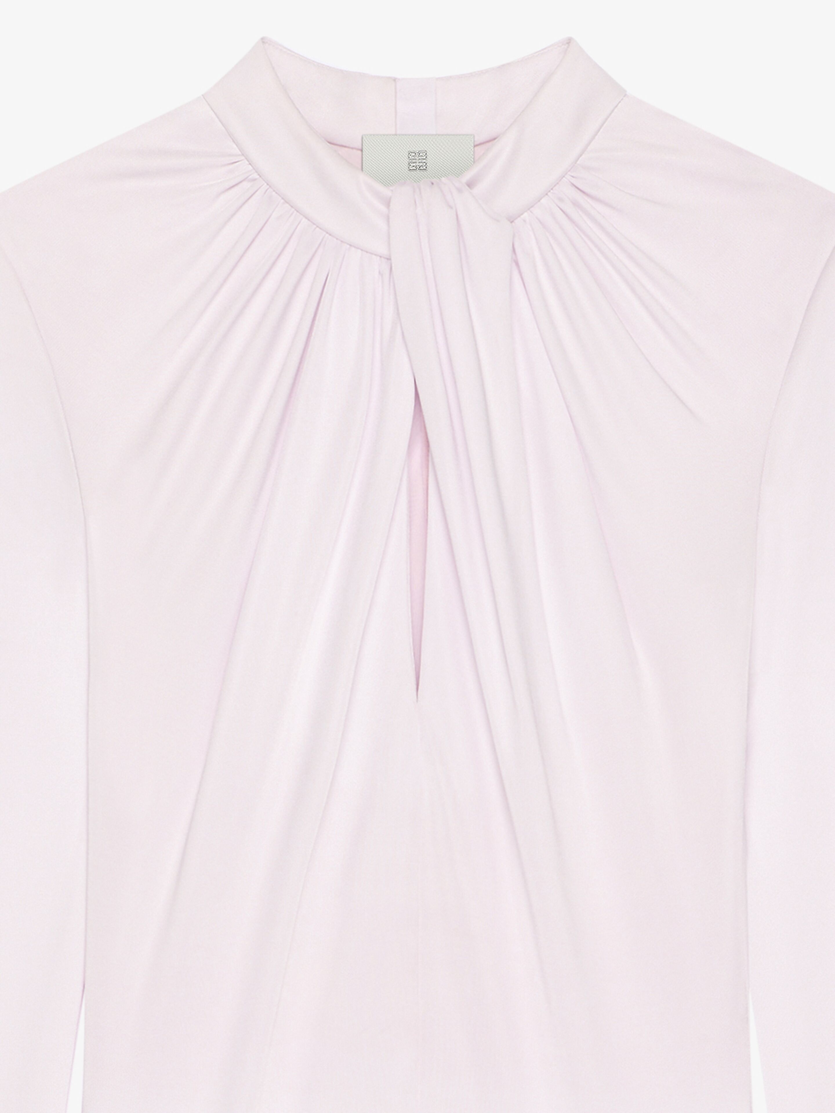 DRAPED DRESS IN JERSEY - 4
