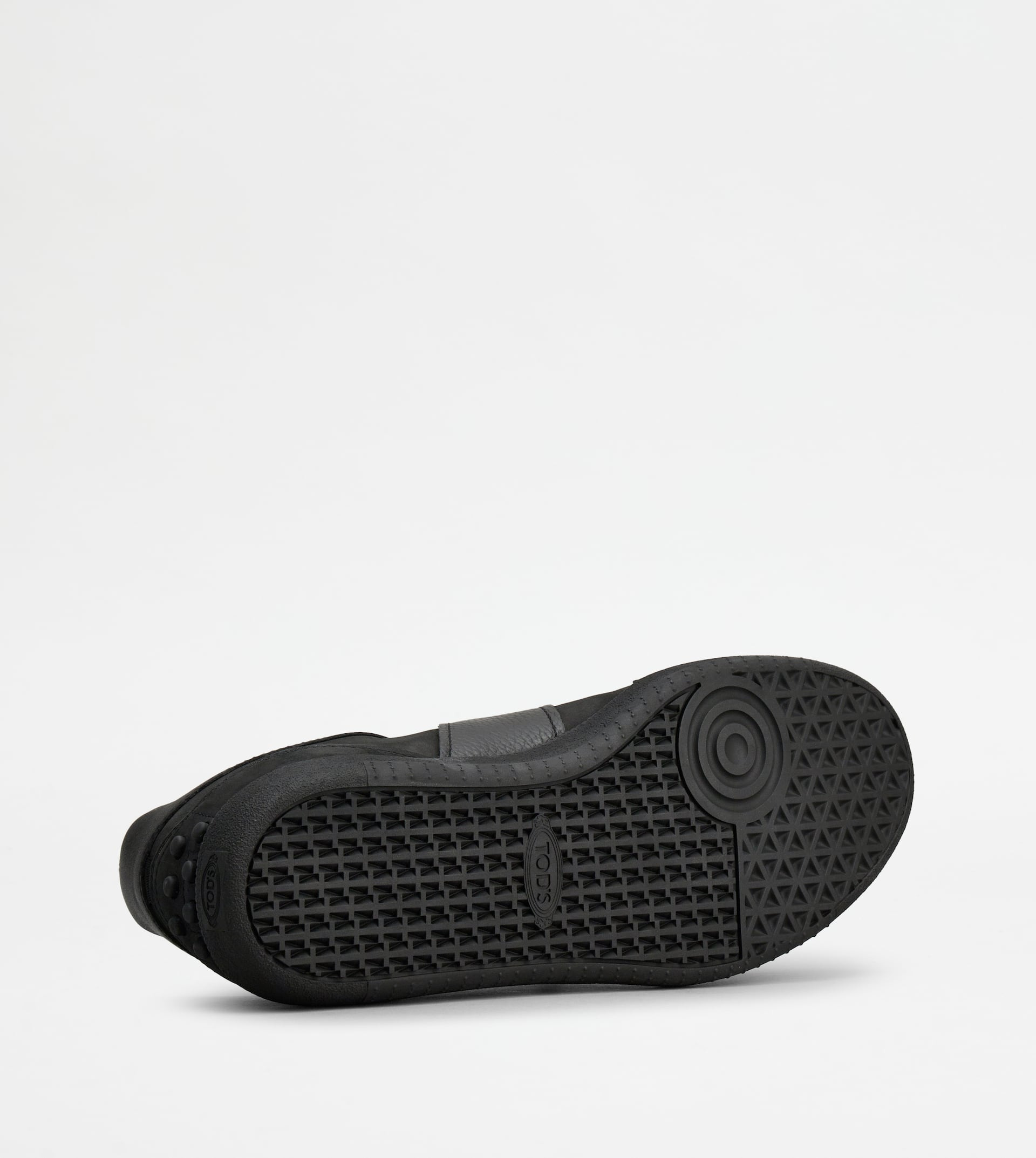 TOD'S TABS SNEAKERS IN SUEDE - BLACK - 4