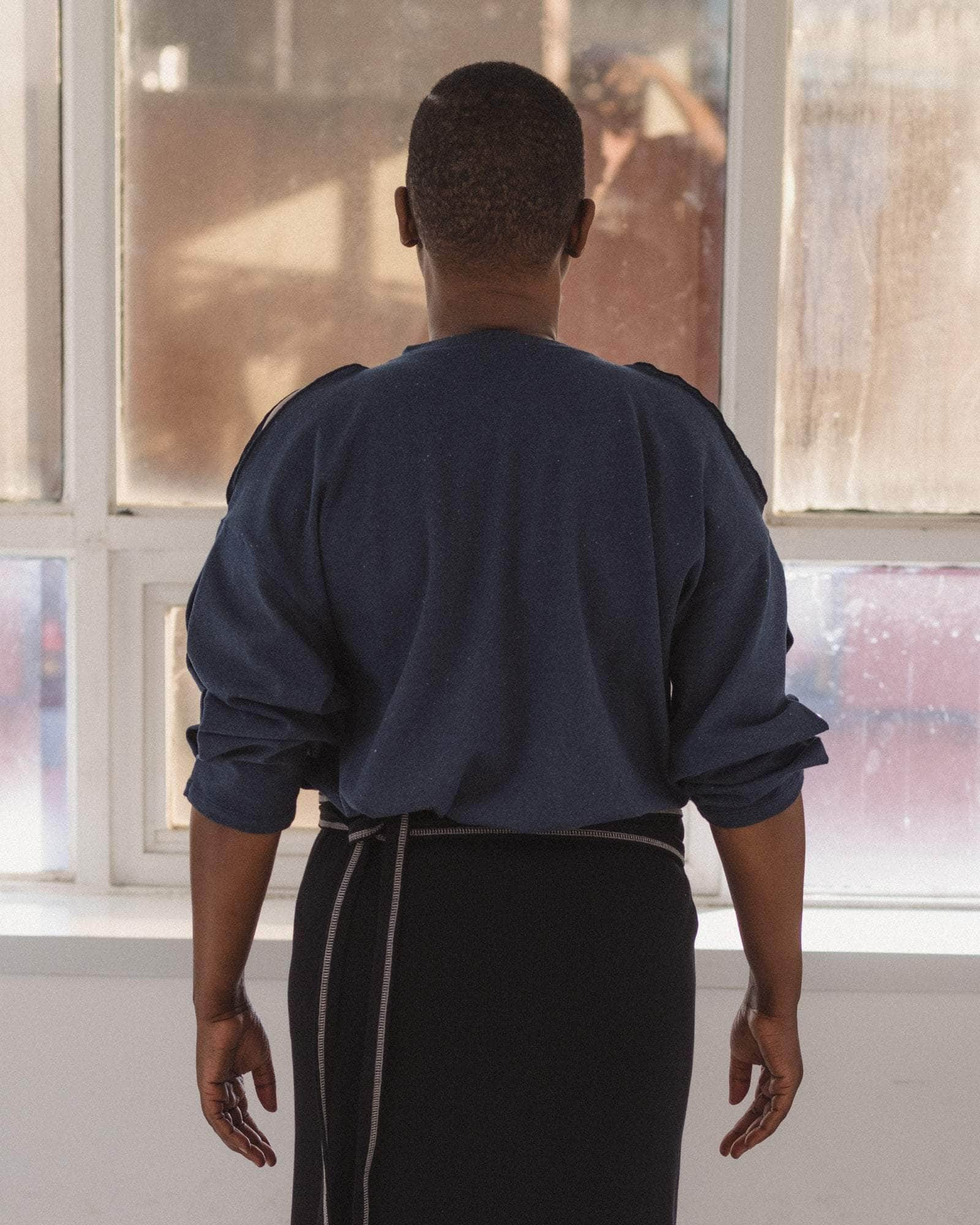Pin Long Sleeve Tee - Organic Cotton Jersey - 3