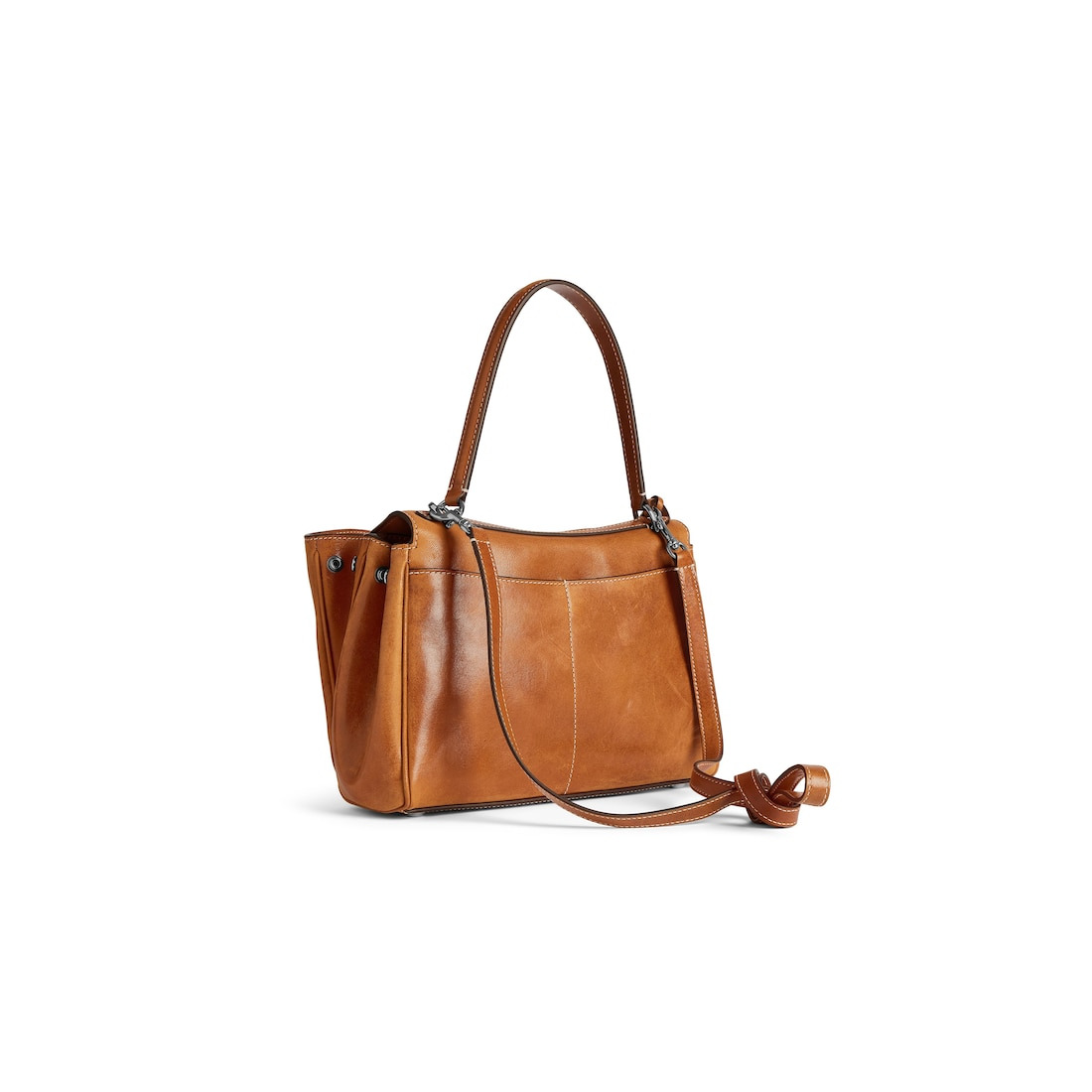 Women's Rodeo Handbag Small in Tan Cowboy - 3