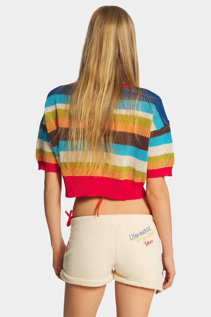 SUMMER LOVERS KNIT T-SHIRT 4