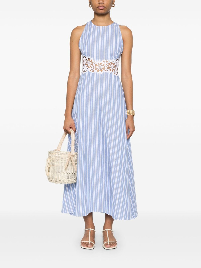 Sandro striped maxi dress outlook