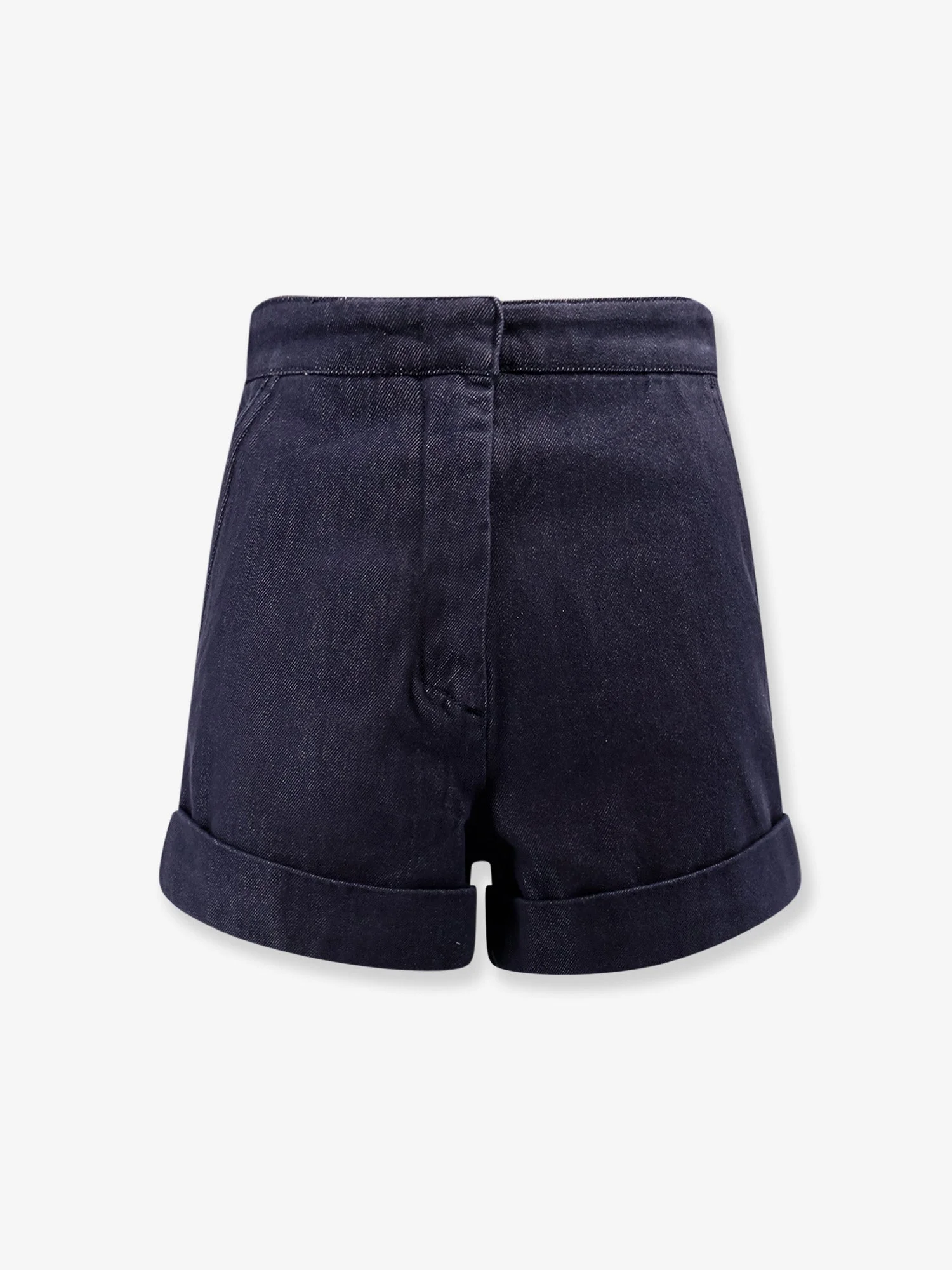 Max Mara Blue Denim Bermuda Shorts - 1