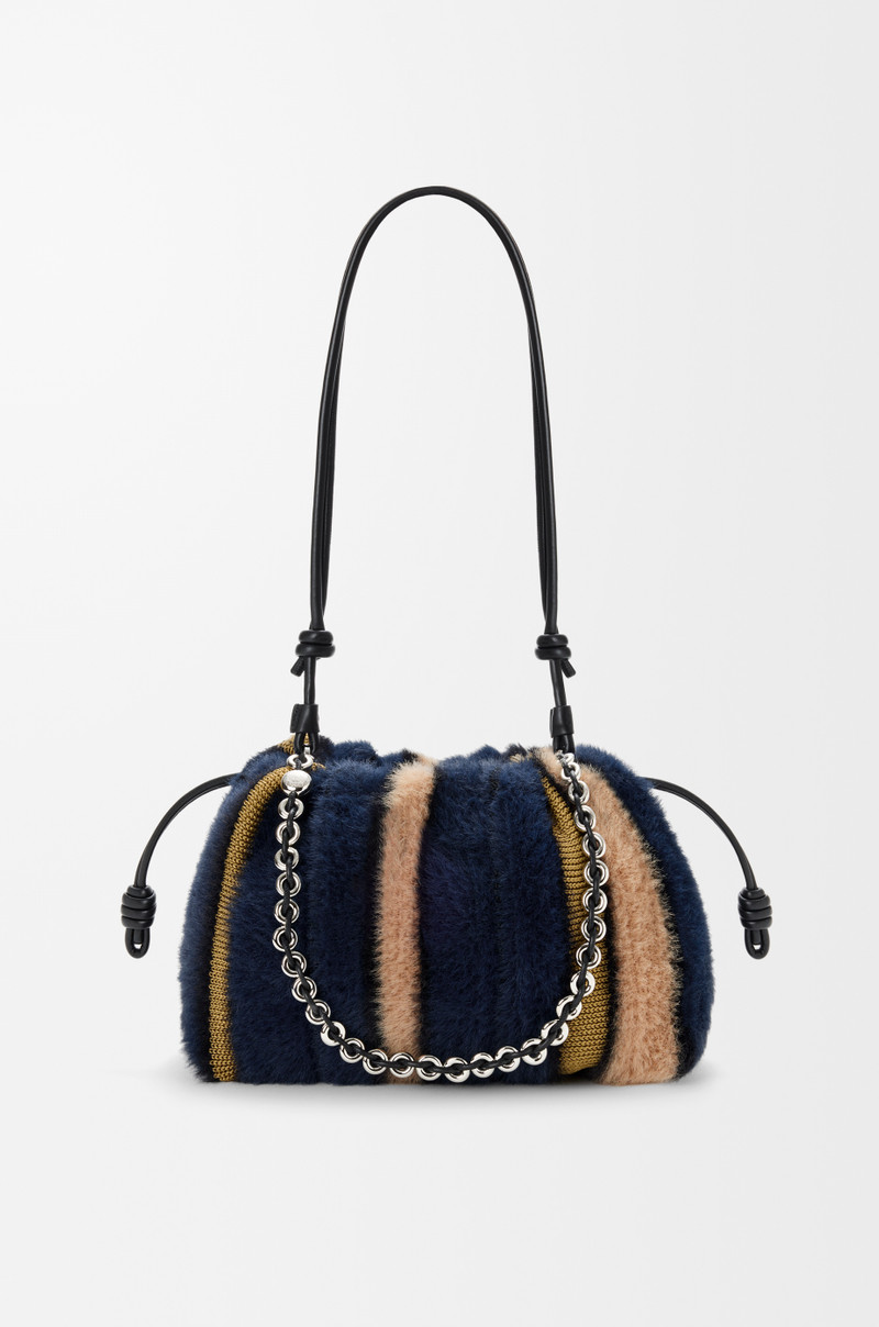 Medium Flamenco purse in jacquard knit 8
