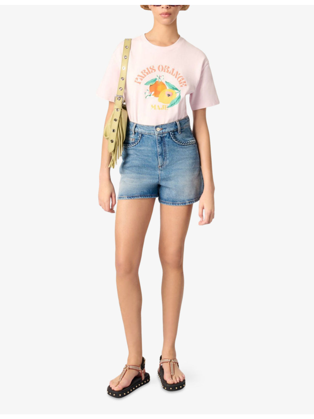 Tropical-Print Short-Sleeve Cotton T-Shirt - 2