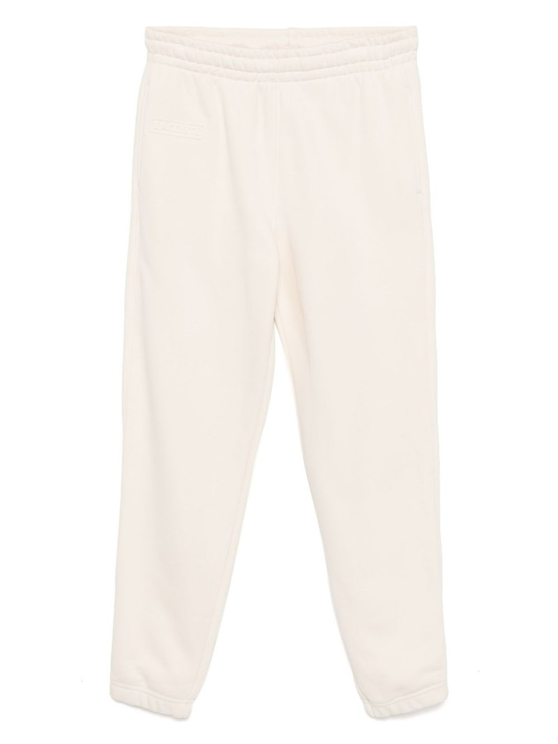 embossed logo pants 1