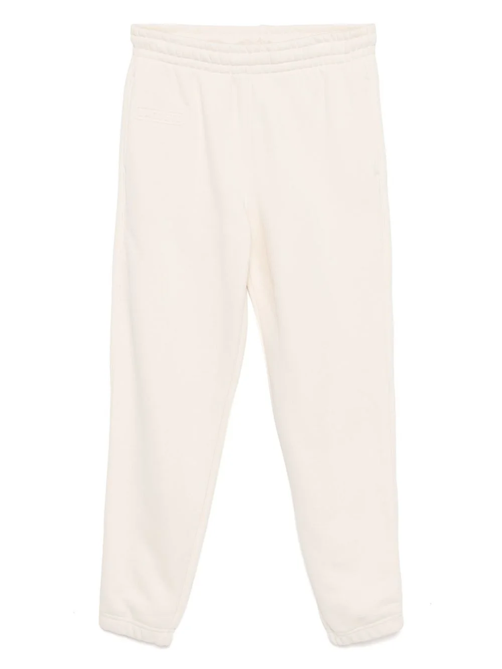 embossed logo pants - 1