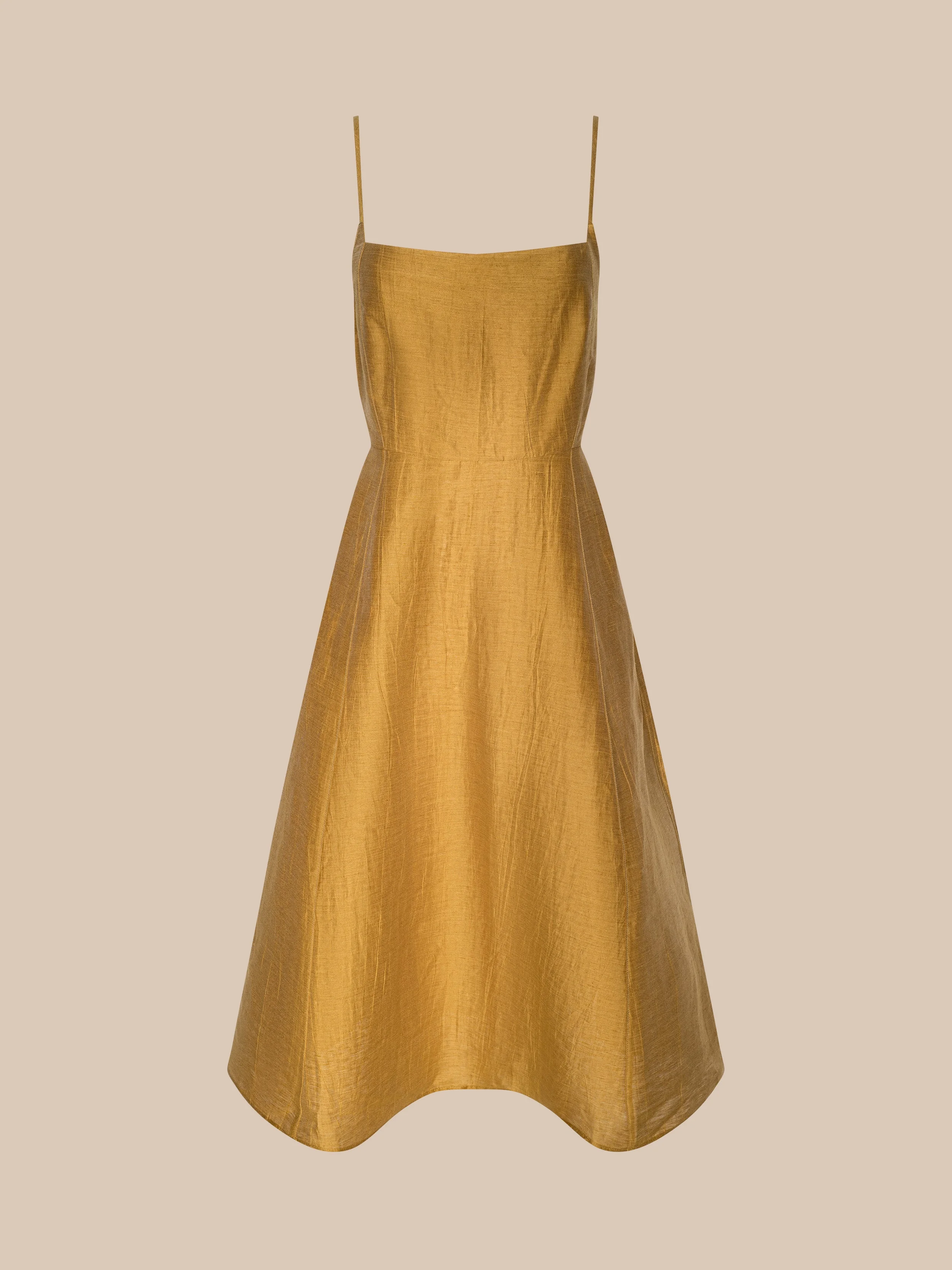 Meredith Linen-Blend Dress - 1