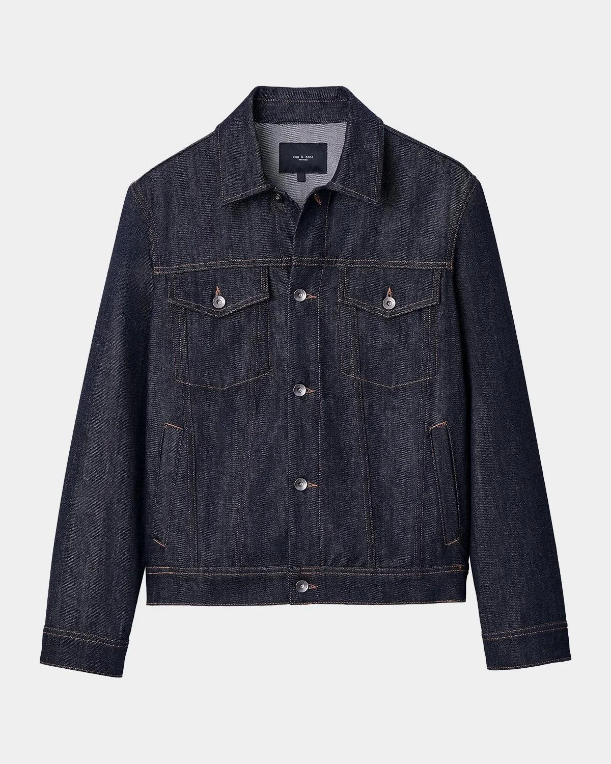 Men's Cotton Denim Trucker Jacket - 1