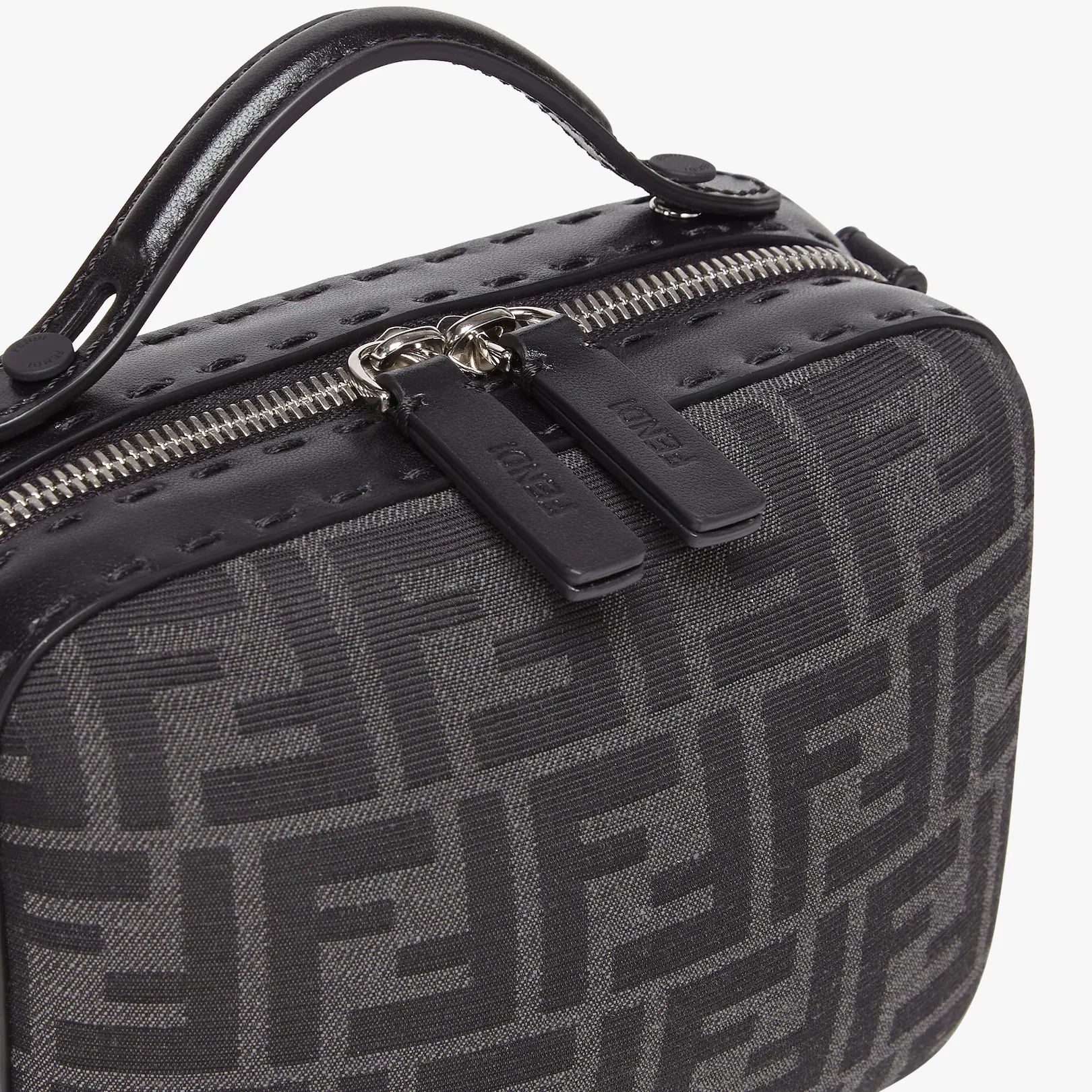 FF jacquard fabric mini-bag - 5
