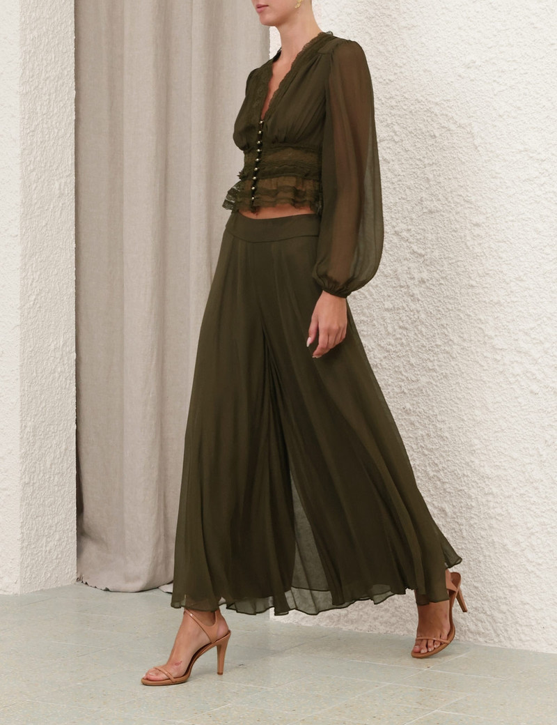 LUNA FLARED CULOTTE PANT 3