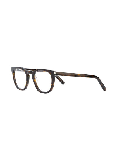 SAINT LAURENT tortoise shell glasses outlook