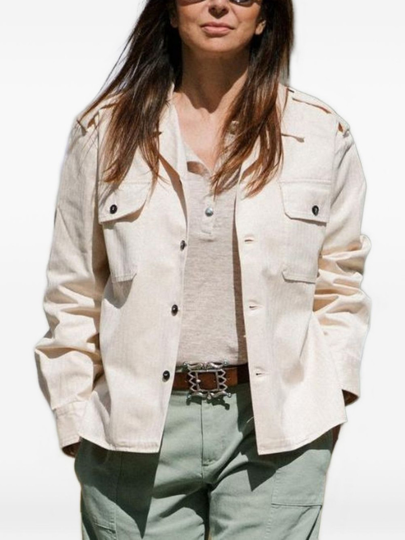 FORTELA Coralie button long-sleeve T-shirt outlook