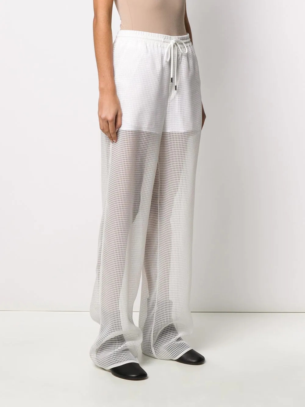 straight-leg mesh track pants - 3