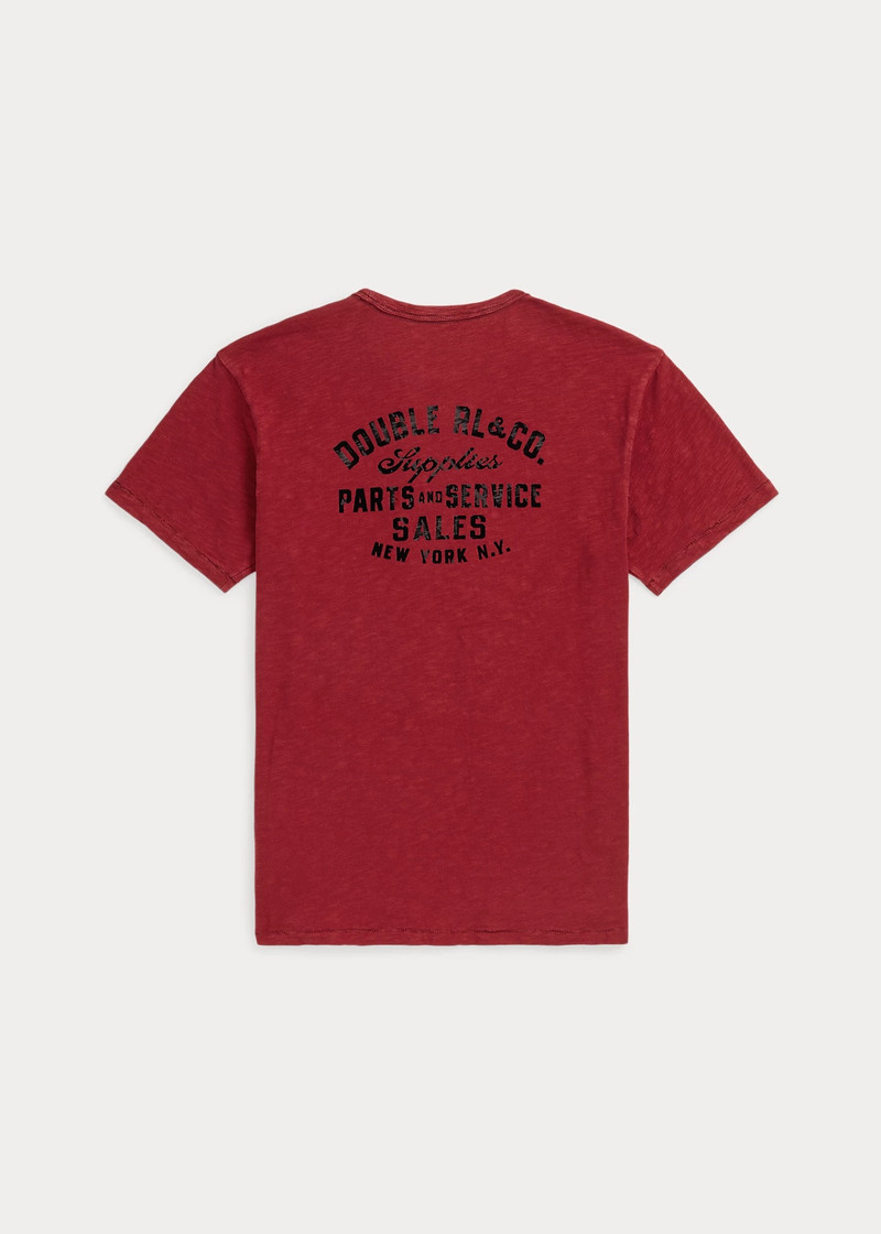 RRL by Ralph Lauren Slub Jersey Graphic T-Shirt outlook