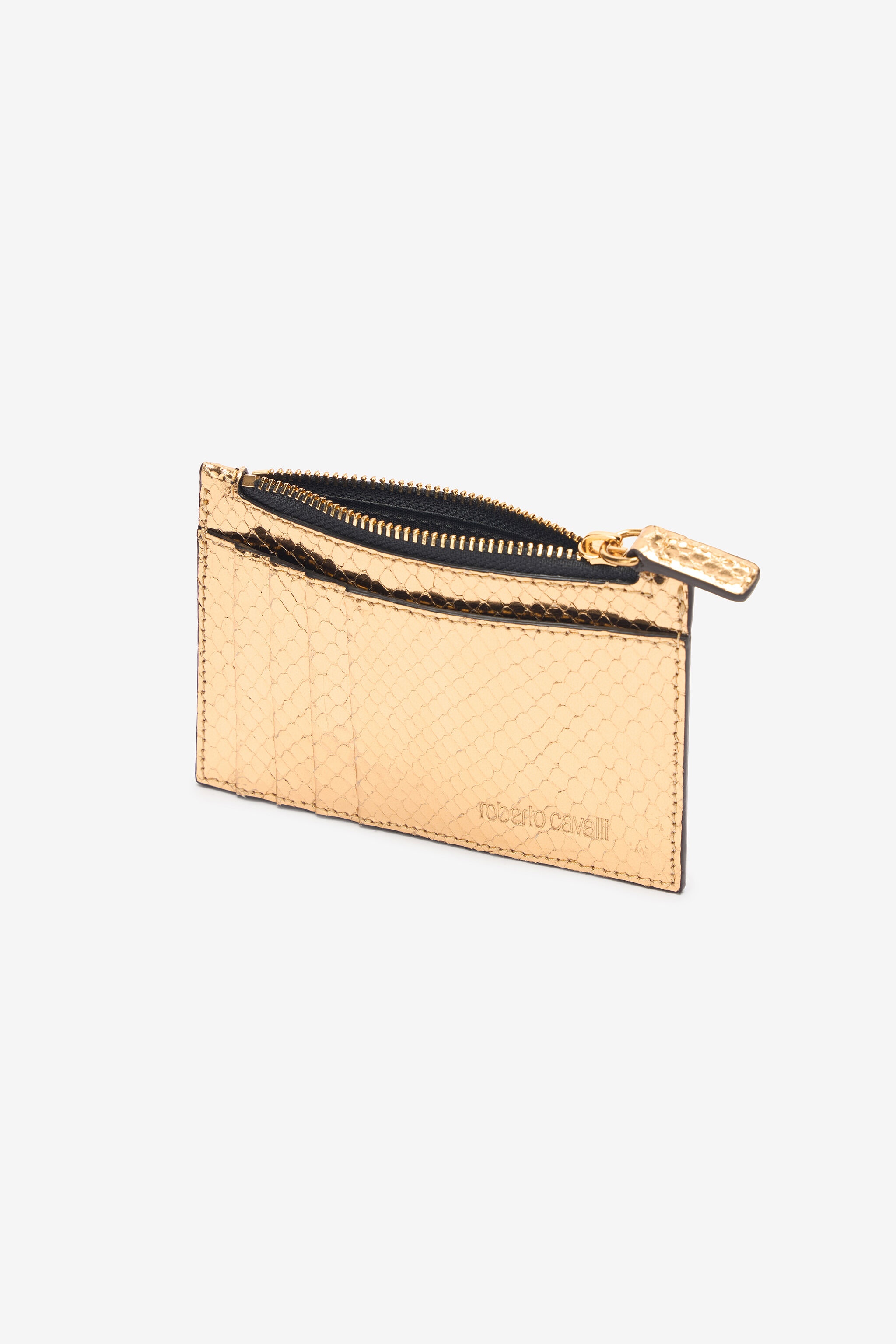 Metallic Snake-Scale Card Holder - 5