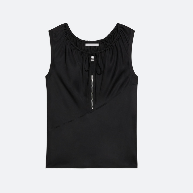 DRAWSTRING SLEEVELESS TOP 1