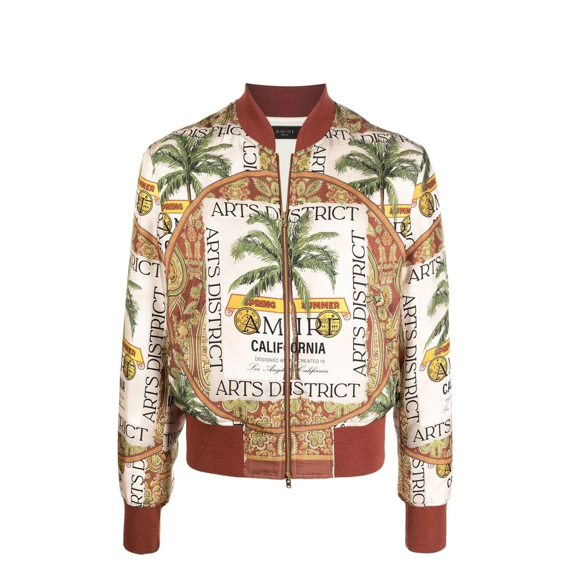 Amiri Printed Silk Jacket Men - 4