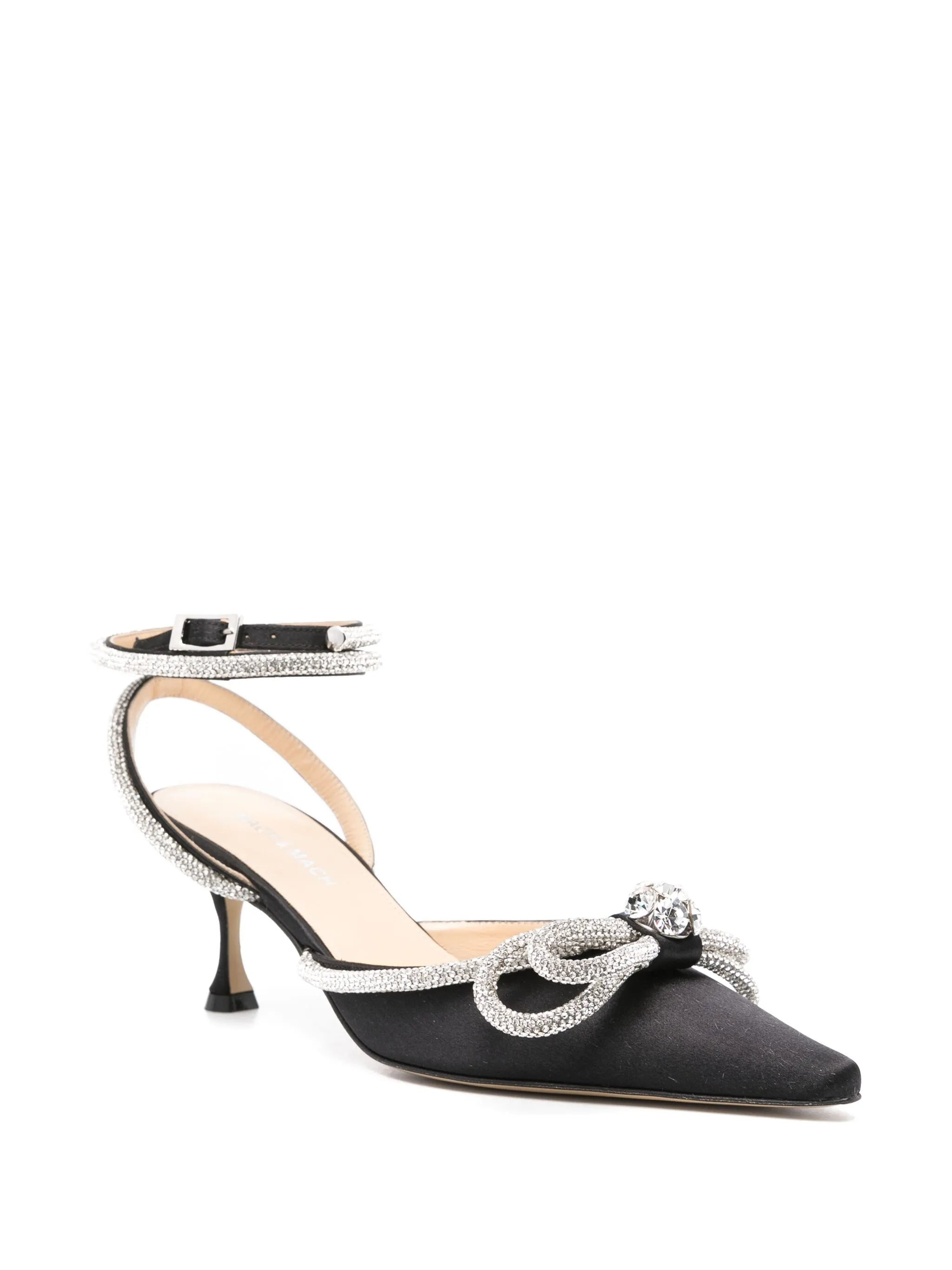 Mach & Mach 65mm Crystal-embellished Pumps - 4
