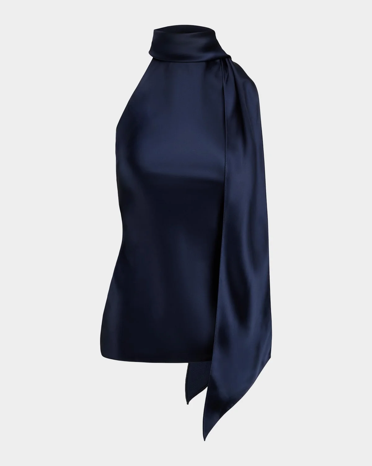 Chilton Stretch Silk Charmeuse Top - 1