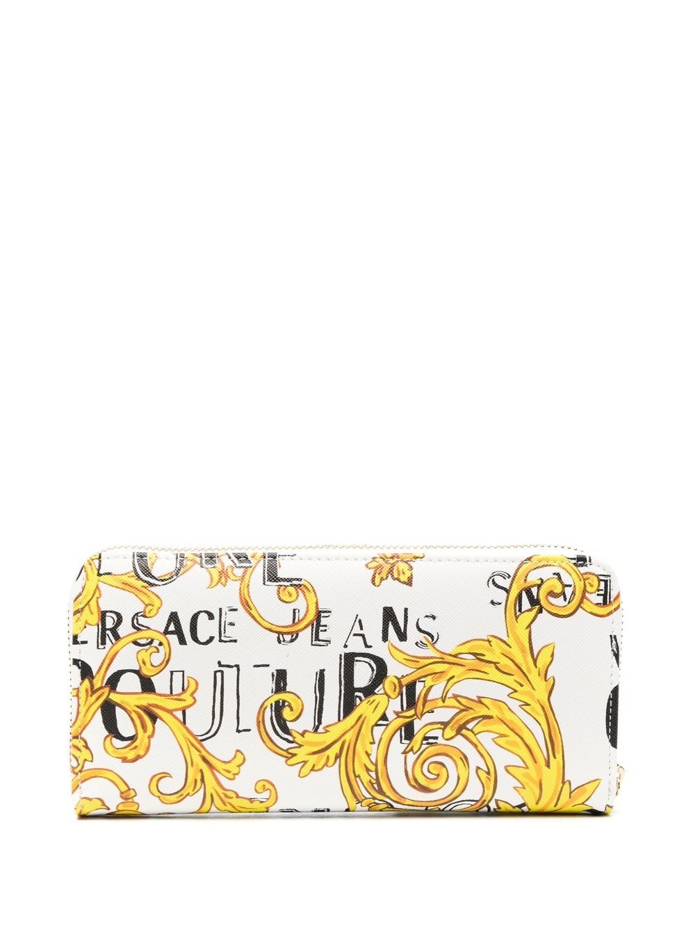 all-over baroque-print wallet - 2