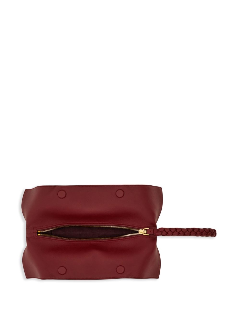 leather makeup bag - 4