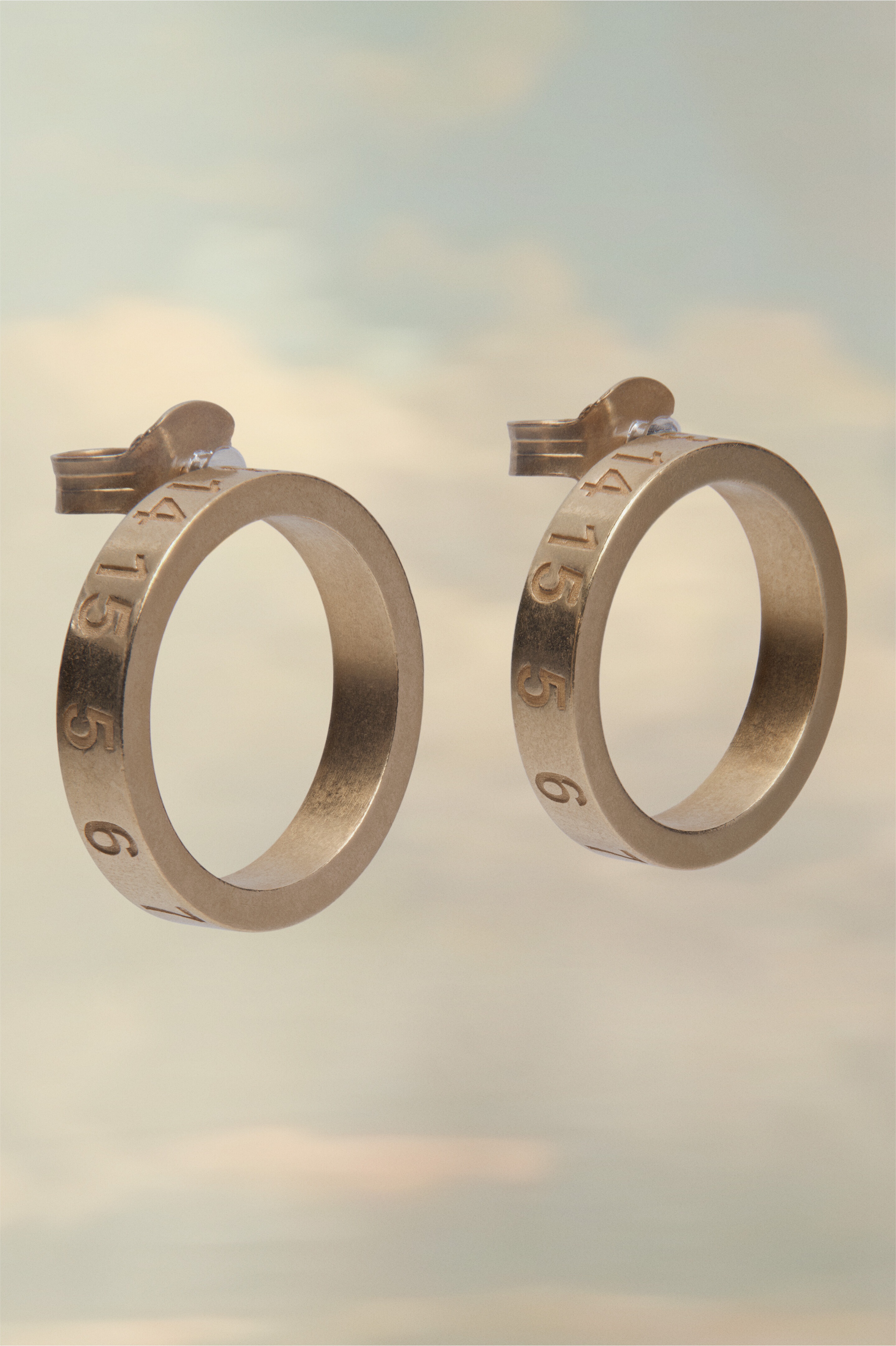 Numerical Earrings - 3