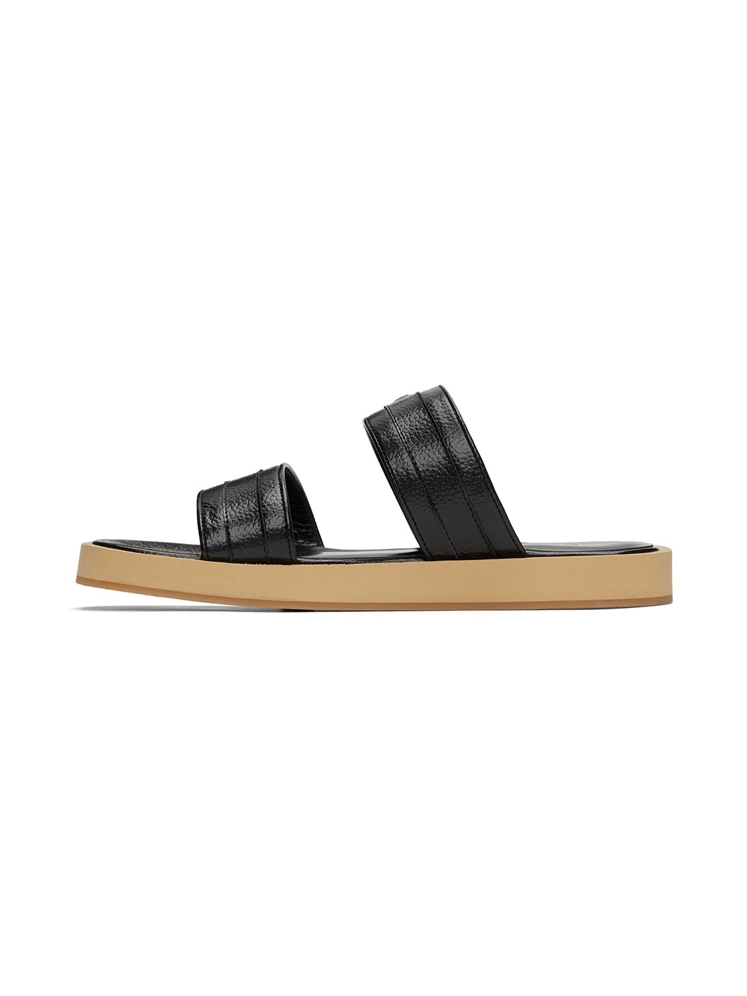 Black Easy Sandals - 3