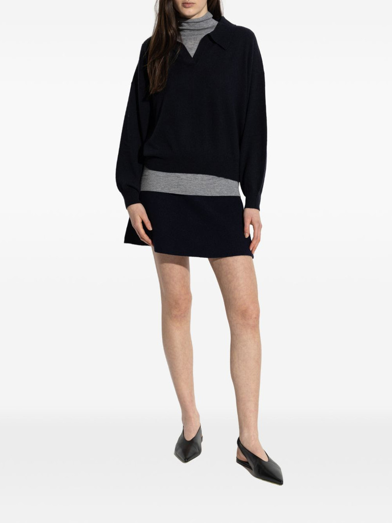 LISA YANG Clare ribbed mini skirt outlook