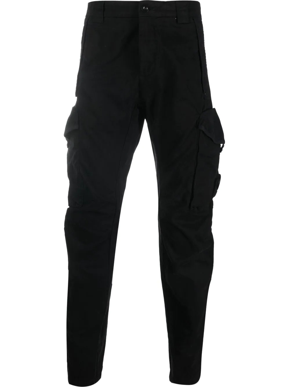 logo plaque cargo trousers - 1