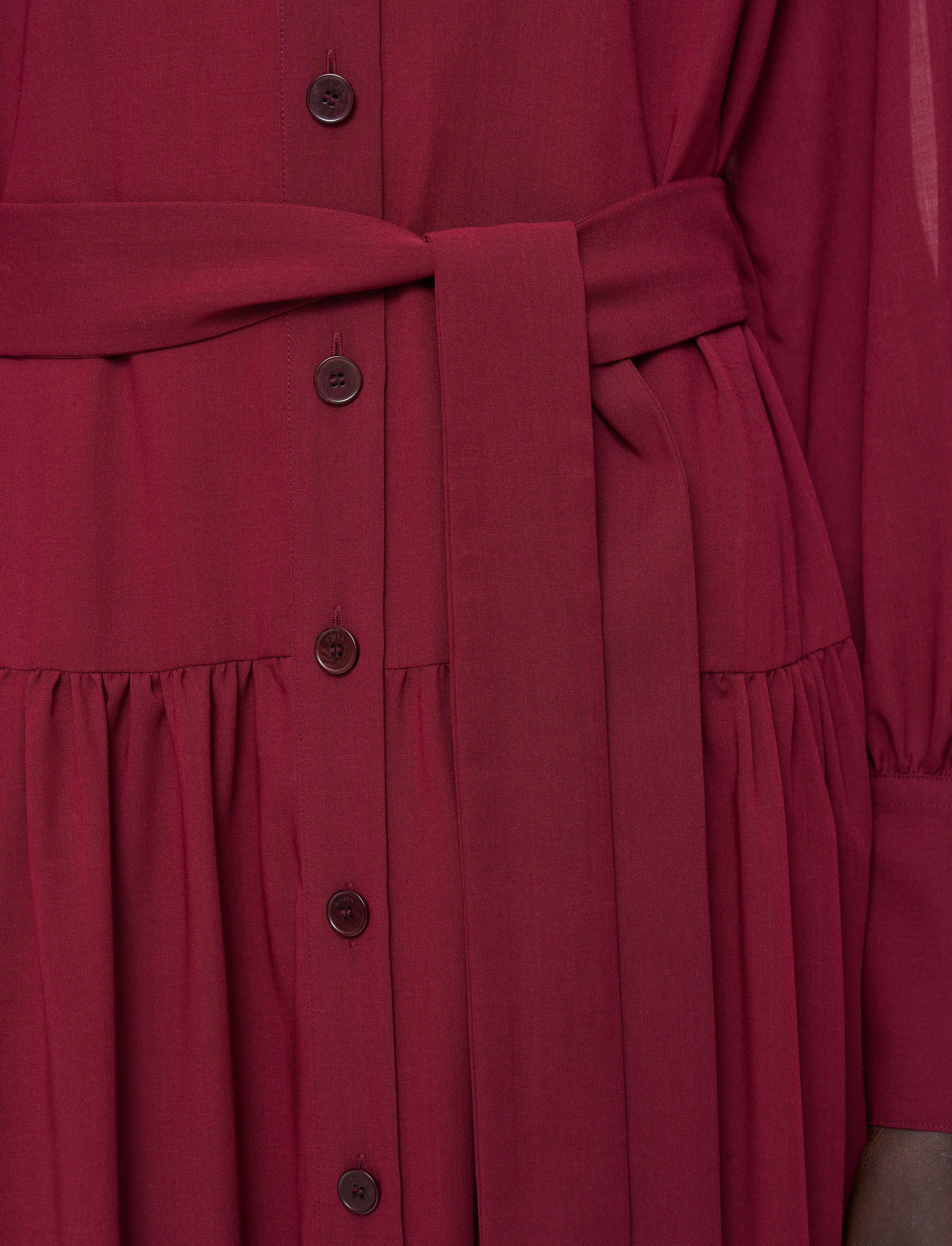 Emma Wool Voile Dress - 6