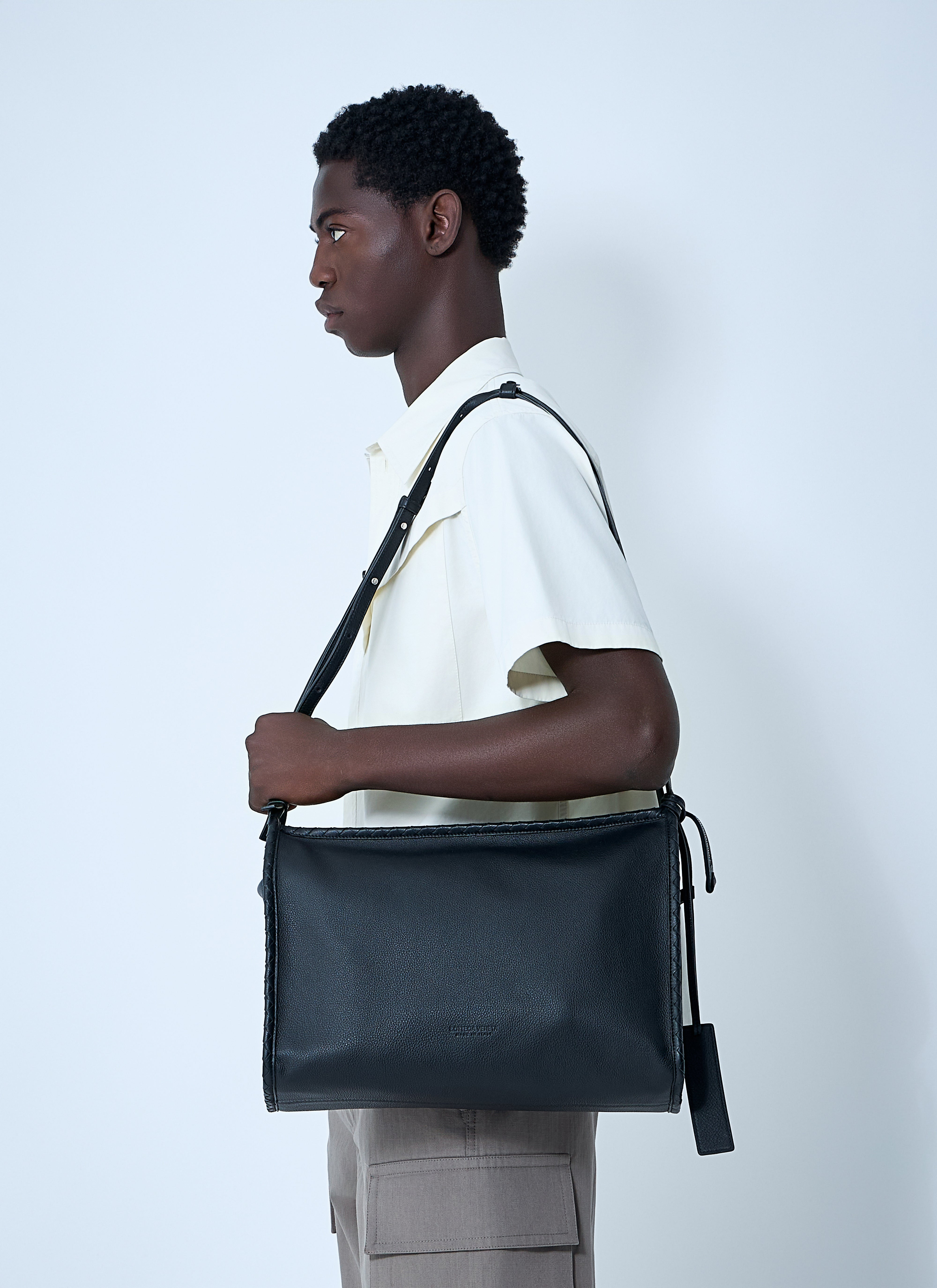 Bottega Veneta Men Corriere Crossbody Bag - 2