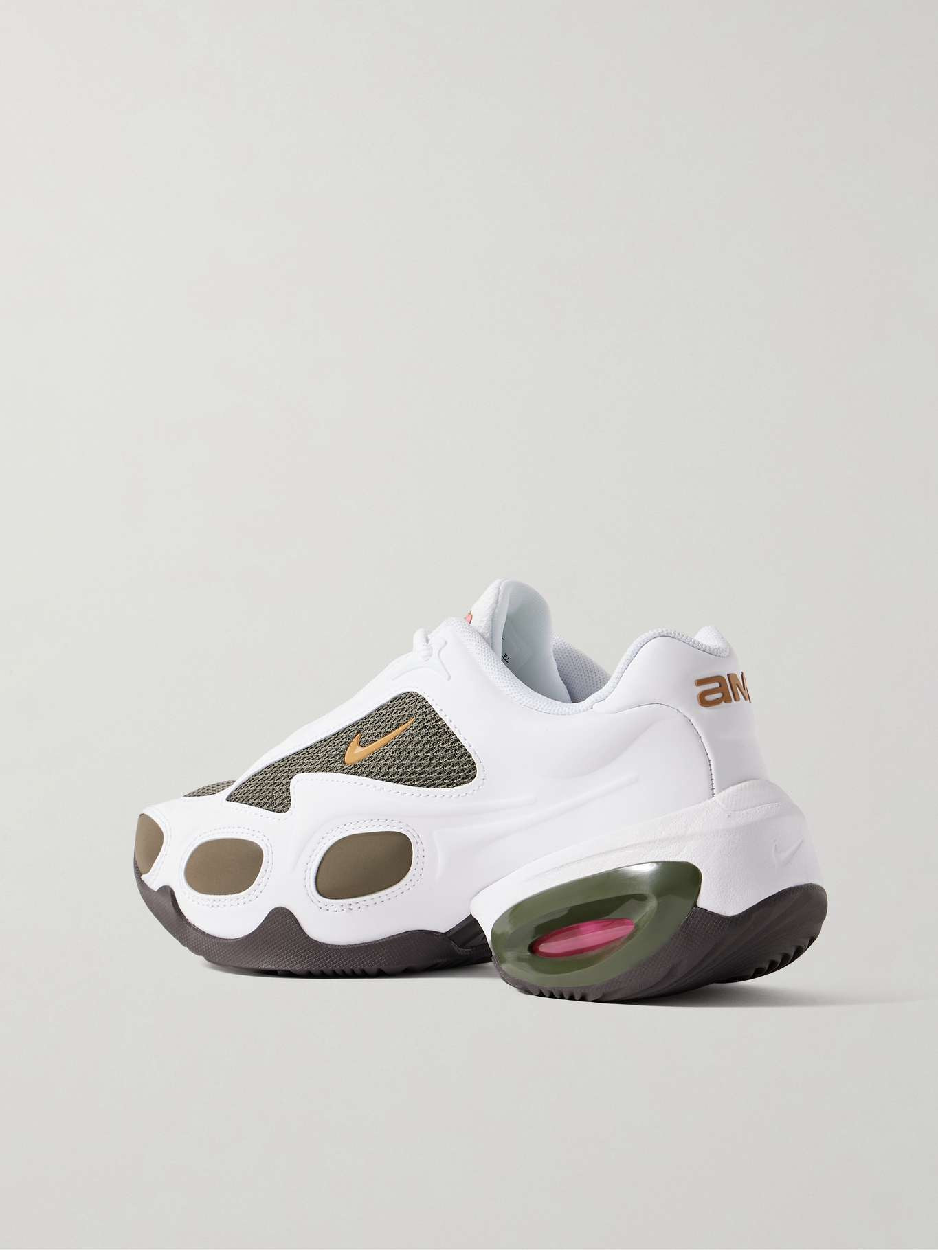 + Veneda Carter Air Max Muse mesh-trimmed leather sneakers - 3