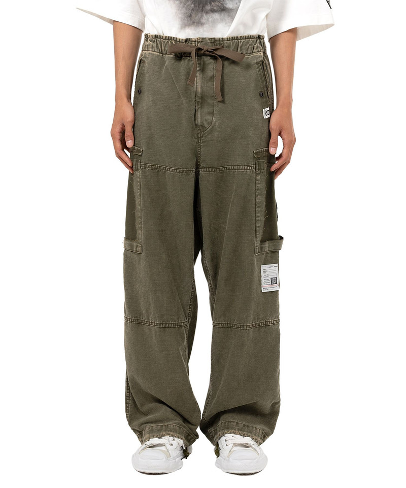 Cotton Satin Cargo Pants 18